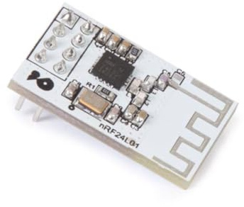 Whadda nRF24L01 2.4 GHz drahtloser transceiver, set, 2 stück, ultra niedriger energieverbrauch, sendebereich 250 m