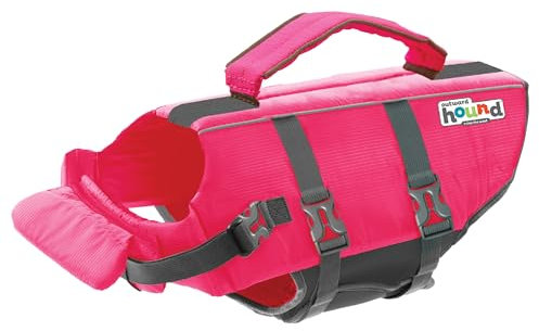 Outward Hound Granby Splash Schwimmweste für Hunde, Größe S, Rosa