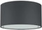 Wogati® Premium Lampenschirm E14/E27 Baumwolle|Farbe: Schwarz/Größe: Ø40cm Höhe 25cm|Lampenschirm Stehlampe + Lampenschirm Hängelampe + Lampenschirm für Tischlampe