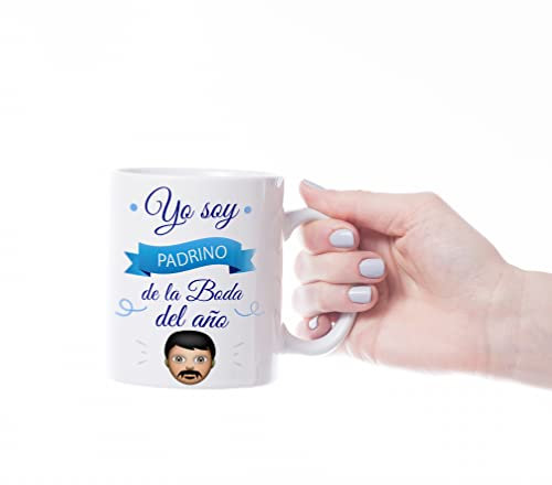 Taza Personalizada | padrino de Boda| Regalos Personalizados | Regalos para Bodas | Día especial | (10)