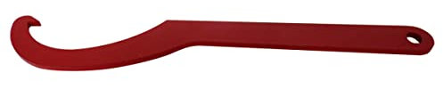 Clé Tricoise en acier renforcé revêtue Epoxy rouge pour raccord pompier - DN80 à DN100