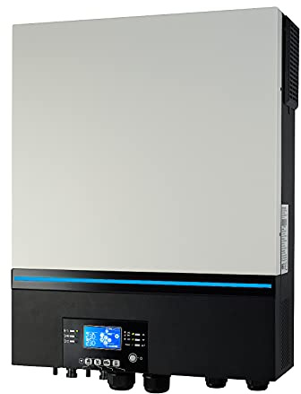 Iconica MAX 11000W 48V hybrid pure sine wave inverter with 11000W dual-input 500V MPPT solar controller, 150A mains battery charger, parallel capability and Wi-Fi monitoring (No battery required)