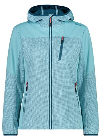 CMP Damen Hoodie Jacke, Acqua, 44