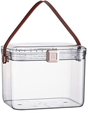 Erste Hilfe Set/Verbandskasten Tragbare Transparente Medizin Box Haushalt Erste Hilfe Box Medizin Box Aufbewahrungsbox Notfall Medizintasche Kunststoff Aufbewahrungsbox 9.84 Zoll Familienmedizin Box (