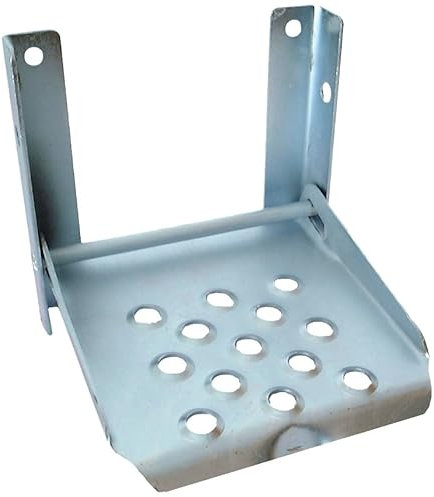 Quebag Klapptritt rutschsicher | Klappbare LKW-Trittstufe | Verzinktes Stahlblech | Steighilfe Klappbar | Zubehör Van, Wohnmobil, Camping, Anhänger | Klappbare Aufstiegshilfe