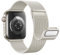 Astorgos Correas Metálica Compatible con Correa Apple Watch Series 9 8 7 6 5 4 3 2 1 SE 38/40/41mm, Bracelet Magnética Doble Pulsera de Metal de Acero Inoxidable, Estrella Oro
