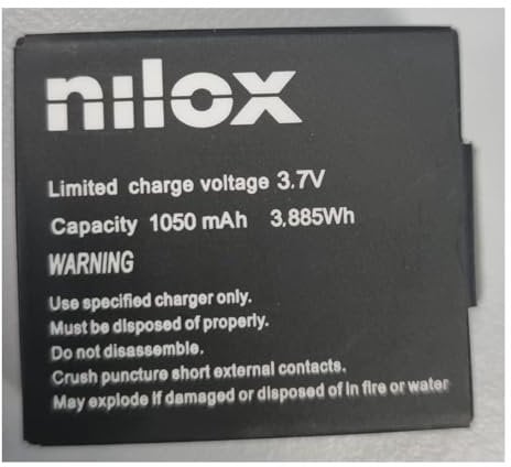 ACTION CAM - ACCESSORI ACTION CAM NILOX SPORT - BATTERIA ACTION CAM DUAL S/ 4K DIVE