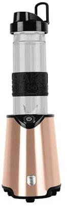 BERLINGER HAUS Smoothie Maker mit Flasche Black Rose Collection | Leistungsstark und stilvoll