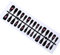 alloneslife Elegant Touch False Nails,Stick on Fake Nails,30x/Set False Nails Full Stick On Nails Artificial False Nails Black Heart Press On Nails for Women Girls(black love heart)