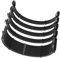 Qsvbeeqj PC Mainboard Power Extension Cable Set For Computer Case 24Pin PCIE 6+2Pin 8Pin CPU 4+4Pin Power Connectors Black