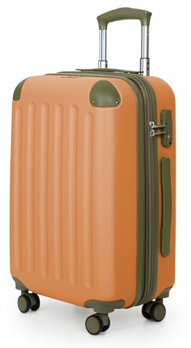 Hauptstadtkoffer Spree - Handgepäck, 55 x 36 x 21 cm, TSA, 4 Rollen, 42 Liter, Reisekoffer, Hartschalenkoffer, Rollkoffer, Bordgepäck Koffer, erweiterbar, MARILLE