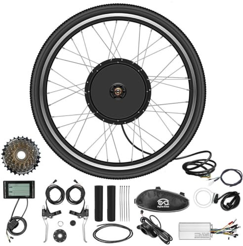 48V 27.5'' 500W Rear wheel Electric Bikes Conversion Kit Hub Motor, Electric Bicycle Motor,E-bike Cycling Hub with Controller, Bike Bicycle Conversion Tool Kit 7-speed Cassette,SW900 Screen