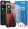 Natbok 2 Pièces Verre Trempé pour Nothing CMF Phone 2 Pro/Phone 3a / 3a Pro,[Sans Bulles] [Anti-Rayures] Protection d’écran HD Transparent Verre Facile à Installer