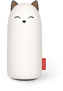 Legami - Power Bank Meow, Batterie Rechargeable, Câble USB Type C Inclus, 5000 mAh,Batterie Lithium de Haute qualité, Power Bank Portable, 4 x 9,5 cm