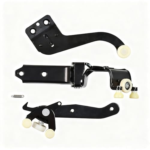 cantondz Sliding Door Roller Guide Arm Hinge Set Bottom Left Compatible with VW T5 Transporter 2003-2015 7H0843397AA