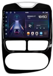 Stereo Radio para Renault Clio 4 2012-2018 9 Pulgadas Android 15 Coche Stereo con BT GPS WiFi FM Carpaly Backup Camera Cooling Fan para, 4 Core 2G+64G