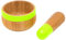 Pebbly nba074 Set pilón & mortero bambú Verde 14 x 14 x 4 cm 2 Unidad (S)