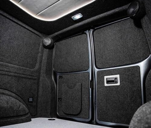 Shield Autocare 4 Way Stretch Carpet Van Lining Trim (Anthrachite, 10M+ 10 Trim FIX Adhesive Spray Glue) Ideal for Campervan, Caravan, Motorhome & Van Conversions