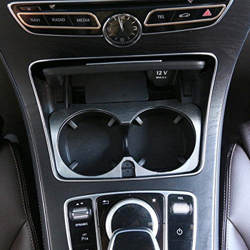 Rahmen für Getränkehalter aus Aluminiumlegierung, für GLC X253 C E Klasse W205 W213 C180 GLC260 E200 E300