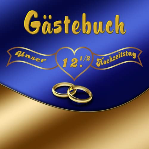 Unser 12 ½. Hochzeitstag Petersilienhochzeit Fotoalbum & Gästebuch Hochzeitstagebuch Hochzeitsalbum Geschenkidee Erinnerungsbuch Erinnerungsstück ... Bullet Journal Notizbuch 010