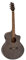DIMAVERY STW-50 Westerngitarre, braun | Mini-Jumbo Western-Gitarre mit Tonabnehmer-System