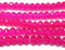 120 perlas de cristal checas de Bohemia de 4 mm, perlas checas de cristal con circonita tallada, 1 hebra (rosa AB)