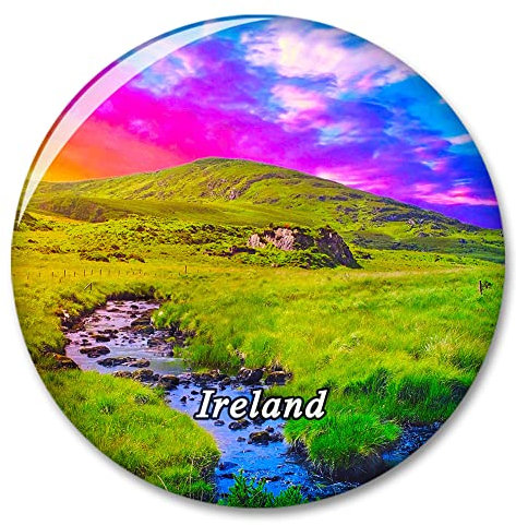 Irland Twilight Kühlschrankmagnet Dekorativer Magnet Aufkleber Reise Souvenir Sammlung Tourist City Geschenk Whiteboard Küche