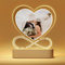 Giftove Cadeau Personnalisé Couple - Lampe Cadre Photo en Verre - Cadeau de Saint Valentin pour Femme Homme Copine Copain Original -Idées Cadeaux pour ST Valentin Anniversaire