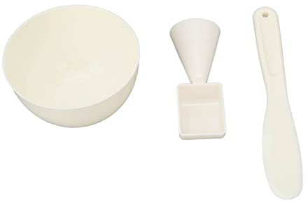 DIY Mask Bowl Set, Easy Cleaning Clear Scale Double Head Spatula Mask Mixing Bowl Set Salon Use For Skin Care Lotions
