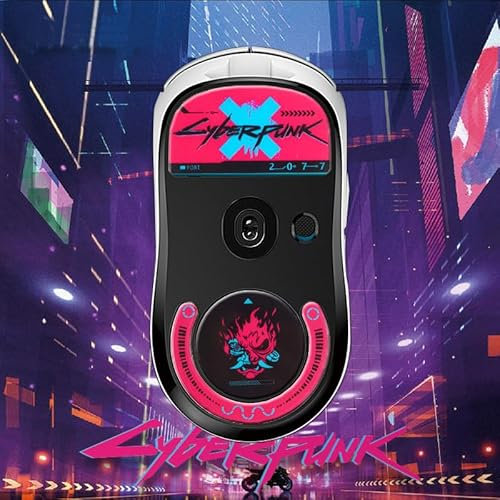 Glass Mouse Skates Glide Feet Pads, Mice Feet Sticker for Logitech GPW GPX Wireless Gaming Mouse Replacement Mouse Feet (For GPX Red)