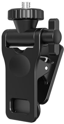 Ruiogoe Monitors Top Camera Mount Clamp Hanging Webcam Stand With 1/4 Screw For Live Stream Video Conferencing