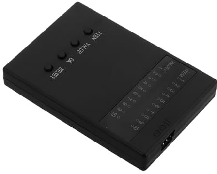 Hohopeti Controlador Electrónico De Esc Kit para Coche RC Tarjeta Controladora Programador para Coche Escala