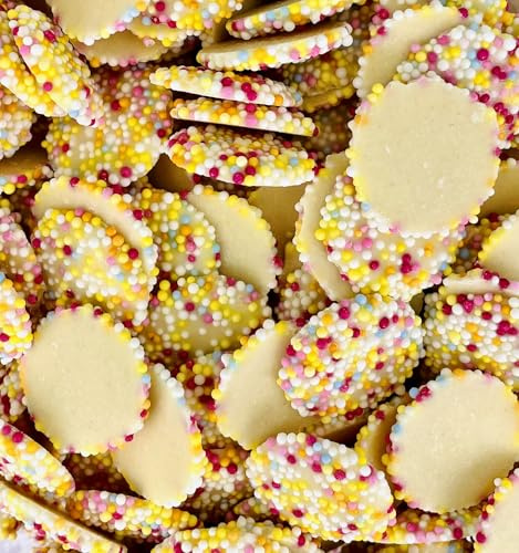 White Chocolate Jazzies Retro Sweets 200g Resealable Pouch Candy