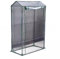 CashMuch Copertura protettiva per piante da giardino, serra protettiva con porta avvolgibile, in PVC, trasparente, 130 x 90 x 150 cm (100 x 50 x 150 cm)