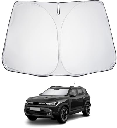 Paravent Pare-Brise, Protection UV, Accessoire pour Dacia Duster HM 2018-2025,Dacia Duster 3 2024+