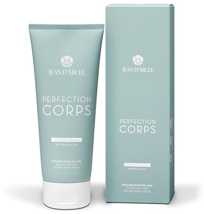 JEAN D'ARCEL PERFECTION CORPS Peeling Duschgel - PEELING DOUCHE AHA 200 ml - Anti-Pickel - Löst abgestorbene Hautschuppen - Schenkt glattere Haut