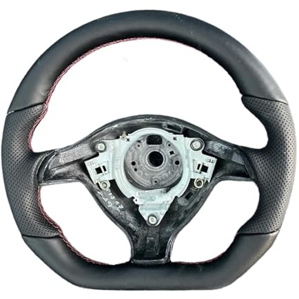 Autolenkräder kompatibel mit VW Golf 4 Mk4 für GTI Ersatz-Innenausstattung Sportlenkrad aus Kohlefaser (Größe 1)