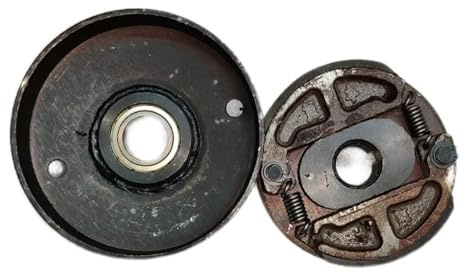 SxRakiO Poulie de générateur à Double rainure, Embrayage centrifuge adapté au Moteur 168F 170F GX160 GX200 225 230 avec Arbre de clé(for 20MM Shaft)