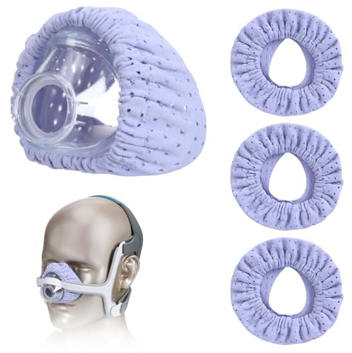 CPAP Masken Liner 4 Pack Soft Masken Kissenbezüge Nasenschutz-Maskeneinlage um Luftlecks und Blasen zu reduzieren