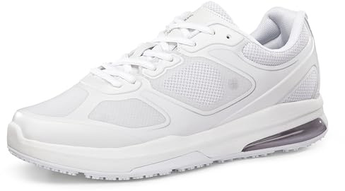 Shoes for Crews Women's Slip-Resistant Work Sneakers – Comfortable, Breathable & Water-Repellant – Ideal for Gastronomy, Restaurant, Catering, Kitchen, Chef-Footwear, Waitress, Nurse – Revolution II