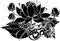 Ideen mit Herz Laser-Kunststoff-Schablone, DIN A4 | perfekt geeignet für Textilgestaltung, Wandgestaltung, Fenster, Papier, Scrapbooking, Kinder, Basteln, DIY (Lotus)