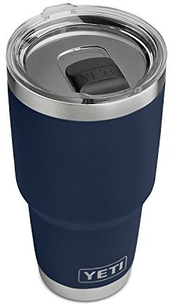 YETI Rambler 30 oz Stainless Steel Vacuum Insulated Tumbler w/MagSlider Lid, Navy