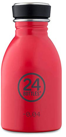 24Bottles Urban Bottle Bouteille Mixte Adulte, Rouge 250 ML