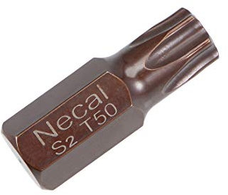 sourcing map Torx Bits 3/8 Inch 10mm Hex Shank 30mm Length Magnetic Screwdriver T50 Screw Driver Bit S2 Alloy Steel