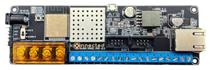 Konnected Alarm Panel Pro Kit de reajuste del sistema de alarma con cable de 12 zonas, hace que cualquier sistema de alarma con cable sea inteligente, sin cargos mensuales, funciona con SmartThings,