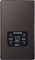2 x Nexus Metal Cooker Control Unit with 13 A Switched Power Socket Includes Indicators - Black Nickel