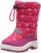 Playshoes Unisex Kinder Winter-bootie Schneeflocken Schneestiefel, Rosa Rosa 18, 30/31 EU