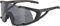 ALPINA HAWKEYE - Wasserabweisende und Beschlagfreie Sport- & Fahrradbrille Mit 100% UV-Schutz Für Erwachsene, all black matt, One Size
