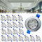 ACXIN 3W LED Deckenspot, LED Einbaustrahler Set 20 Stück Einbauspot Spotlight Aluminium Deckenstrahler für Bad Küche Möbel(Kaltweiß)