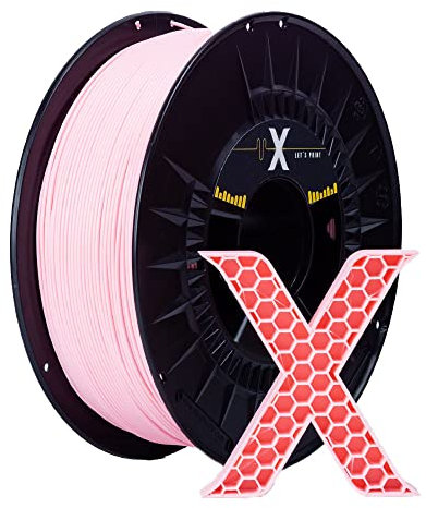 X Filament PLA 1,75 mm 1000 g Filament für 3D-Druck X To Print (Gummy Pink)